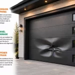 Can a Dented Garage Door Panel Cause Bigger Problems
