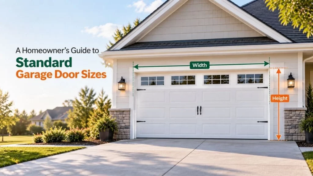 A Homeowners Guide to Standard Garage Door Sizes