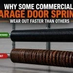Why Some Commercial Garage Door Springs Wear Out Faster Than Others
